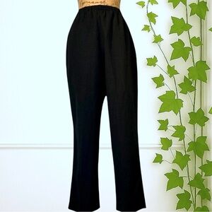 Samantha Sportswear Plaid Navy Pants Size 12P